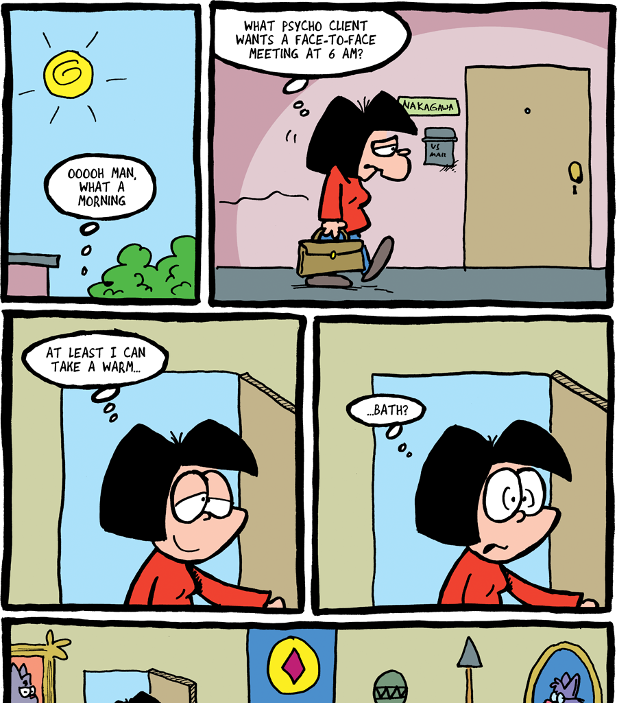 The Fuzzy Princess - Episode 241, Page 1: 2018-04-02-Home Redecoration